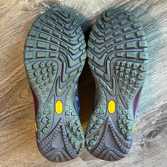Merrell Siren Edge 3 Hiking Shoes Gray Lilac Womens 7 UK 4.5 EU 37.5 - Picture 7 of 8